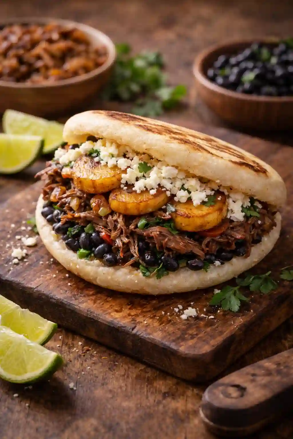 Stuffed Arepa