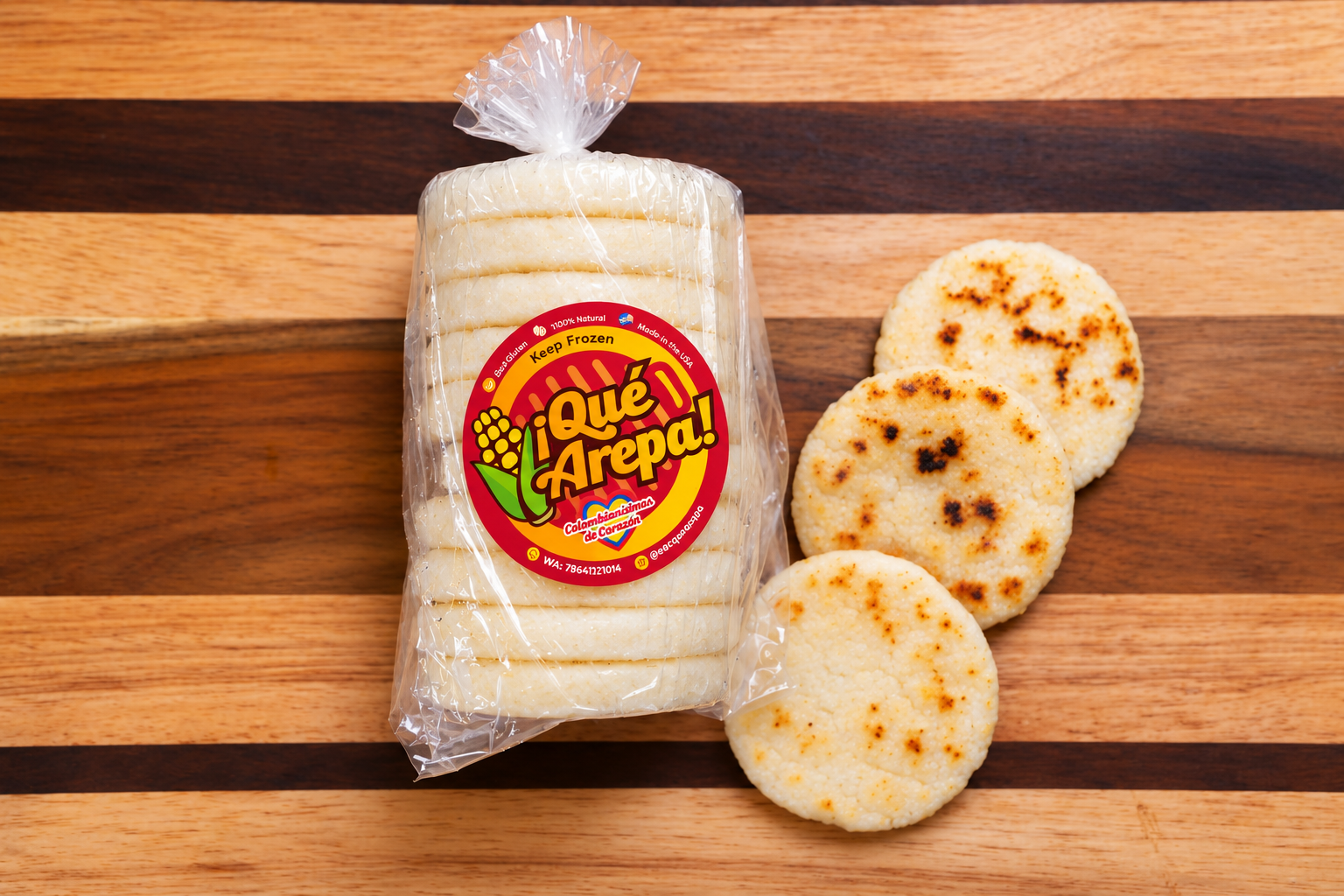 Snack arepas